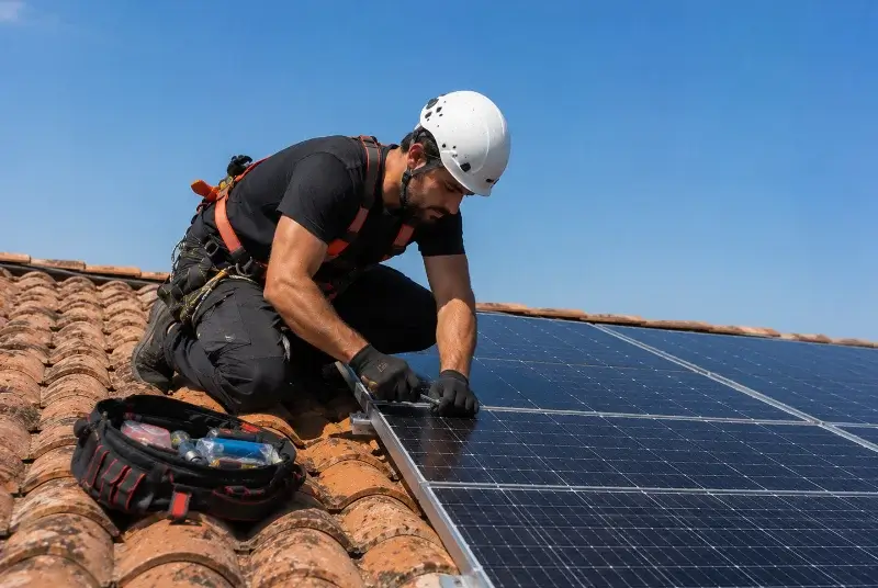 Maintenance et monitoring de panneaux solaires à Saint-Alexandre