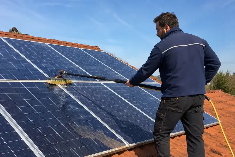 Nettoyage et entretien de panneaux solaires à Saint-Alexandre